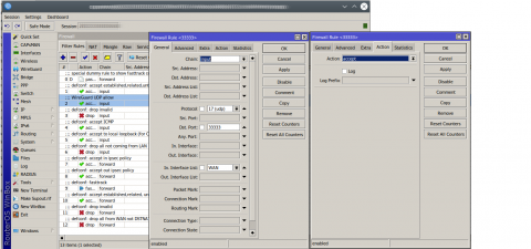 MikroTik WireGuard Firewall