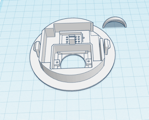 DHT22 + HC-SR501 housing