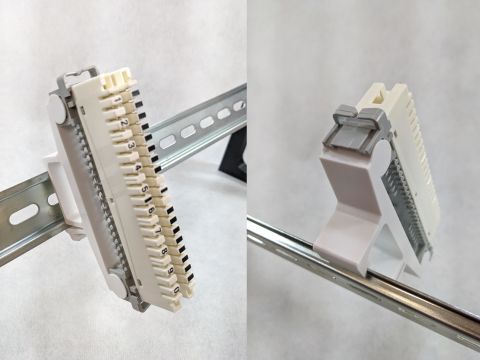 DIN Holder Krone LSA