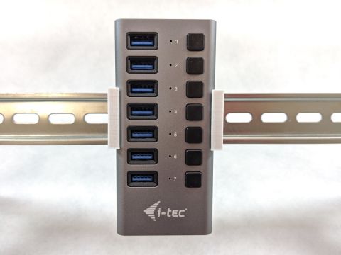 USB HUB DIN holder