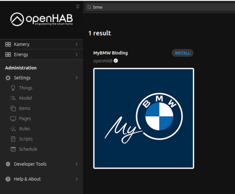 MyBMW Binding OpenHAB