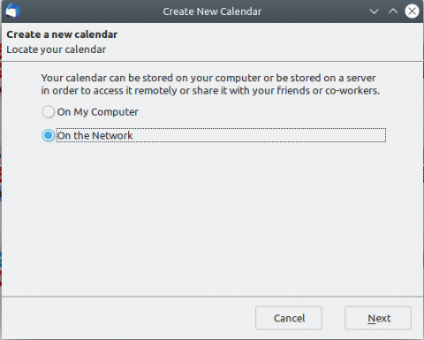 Thunderbird Linux Add Exchange calendar