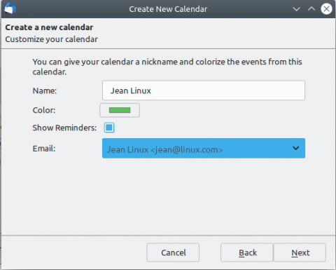 Thunderbird Linux Settings Exchange Calendar
